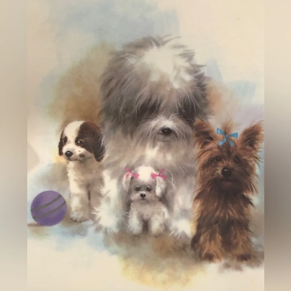 NWT Reversible Pet Bowl Dog food or water Plasticized Floor Placemat!